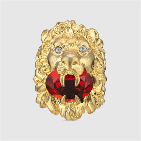 bague lion Gucci occasion